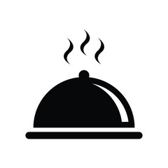 Food Tray Icon Vector Design Template