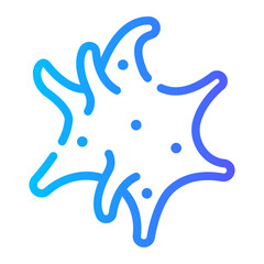 platelet Line Gradient Icon