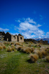 The old mining settlement of Bendigo, in Otago, New Zealand