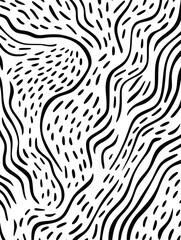 Beautiful wave silhouette seamless pattern background. Good for fashion fabrics, children’s clothing, email header, wallpaper, banner, posters, events, covers, advertising, and more.