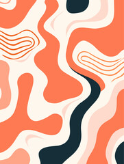 Abstract pattern background. Good for fashion fabrics, children’s clothing, T-shirts, postcards, email header, wallpaper, banner, posters, events, covers, advertising, and more.