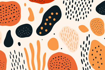 Abstract pattern background. Good for fashion fabrics, children’s clothing, T-shirts, postcards, email header, wallpaper, banner, posters, events, covers, advertising, and more.