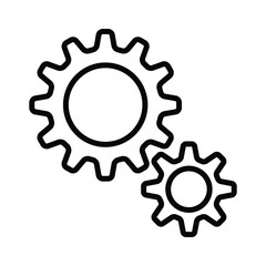 Gear Icon Vector Design Template