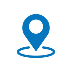 Location, pin, gps and map pointer icon vector.