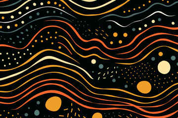 Abstract pattern background. Good for fashion fabrics, children’s clothing, T-shirts, postcards, email header, wallpaper, banner, posters, events, covers, advertising, and more.