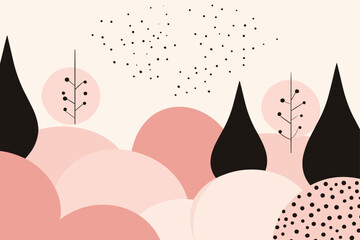 Winter floral seamless pattern background. Good for fashion fabrics, children’s clothing, T-shirts, postcards, email header, wallpaper, banner, posters, events, covers, and more.