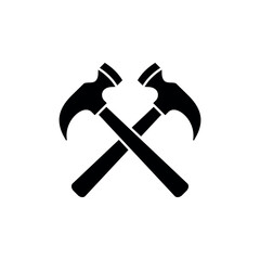 Hammer Icon Vector Design Template