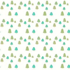 seamless pattern christmas tree , I design my pattern for Christmas.