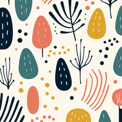 Christmas winter seamless pattern background. Good for fashion fabrics, children’s clothing, T-shirts, postcards, email header, wallpaper, banner, posters, events, covers, advertising, and more.