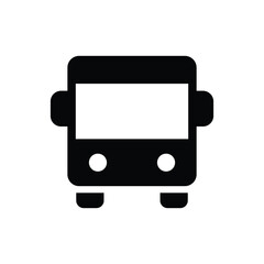 Bus vector icon