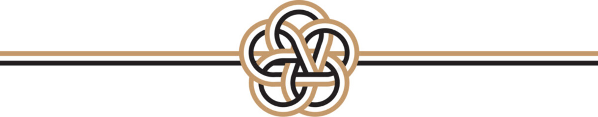 水引梅結び　年賀素材　和柄　ご祝儀

