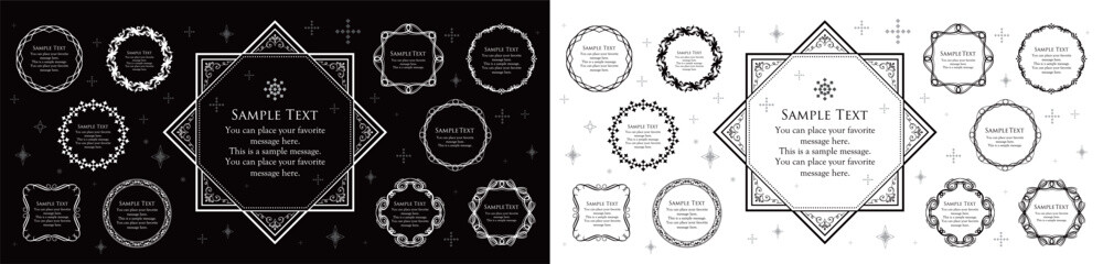 アンティークフレーム