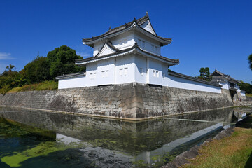 京都市の世界文化遺産 二条城の東南隅櫓