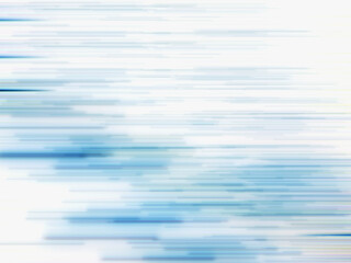 Abstract background with horizontal blue light lines