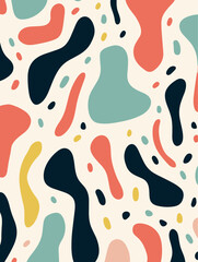 Abstract pattern background. Good for fashion fabrics, children’s clothing, T-shirts, postcards, email header, wallpaper, banner, posters, events, covers, advertising, and more.