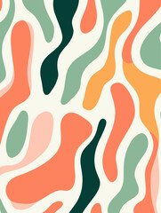 Colorful abstract pattern background. Good for fashion fabrics, children’s clothing, T-shirts, postcards, email header, wallpaper, banner, posters, events, covers, advertising, and more.