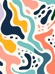 Abstract pattern background. Good for fashion fabrics, children’s clothing, T-shirts, postcards, email header, wallpaper, banner, posters, events, covers, advertising, and more.