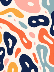 Abstract pattern background. Good for fashion fabrics, children’s clothing, T-shirts, postcards, email header, wallpaper, banner, posters, events, covers, advertising, and more.