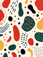 Beautiful Abstract pattern background. Good for fashion fabrics, children’s clothing, T-shirts, postcards, email header, wallpaper, banner, posters, events, covers, advertising, and more.