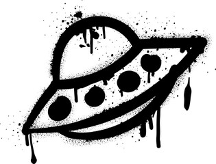 Spaceship spray paint © TWINS DESIGN STUDIO