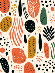 Floral seamless pattern background. Good for fashion fabrics, children’s clothing, T-shirts, postcards, email header, wallpaper, banner, posters, events, covers, advertising, and more.