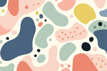 Colorful abstract pattern background. Good for fashion fabrics, children’s clothing, T-shirts, postcards, email header, wallpaper, banner, posters, events, covers, advertising, and more.