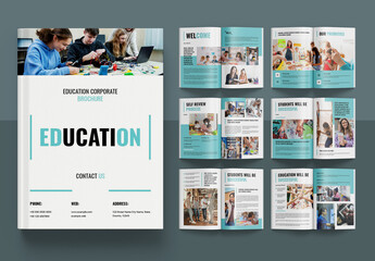 Education Brochure Layout