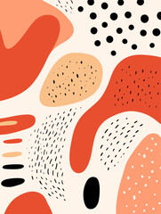 Abstract pattern background. Good for fashion fabrics, children’s clothing, T-shirts, postcards, email header, wallpaper, banner, posters, events, covers, advertising, and more.