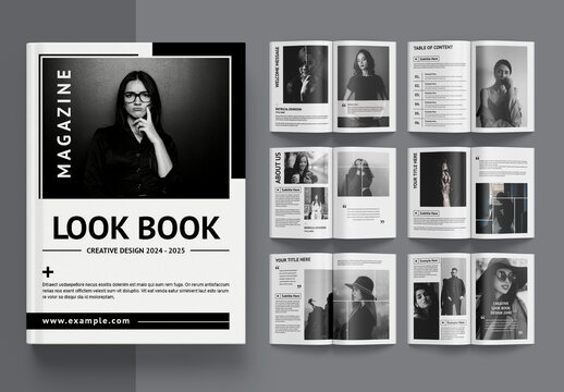 Look Book Template