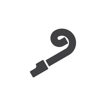 Party blower vector icon