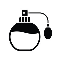 Obraz premium perfume icon vector design template simple and clean