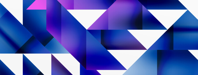 Captivating vector abstraction. Triangles interlock in mesmerizing dance, crafting dynamic geometric backdrop. Fusion of shapes and angles creates artful symphony of modern design