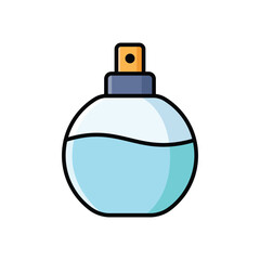 perfume icon vector design template simple and clean