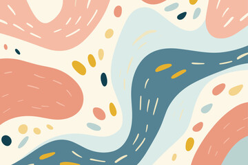 Naklejka premium Abstract pattern background. Good for fashion fabrics, children’s clothing, T-shirts, postcards, email header, wallpaper, banner, posters, events, covers, advertising, and more.