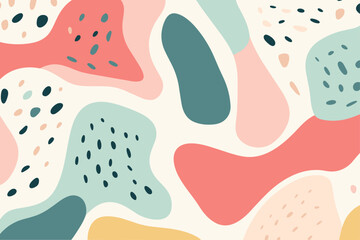 Abstract pattern background. Good for fashion fabrics, children’s clothing, T-shirts, postcards, email header, wallpaper, banner, posters, events, covers, advertising, and more.