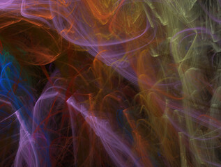Imaginatory fractal abstract background Image