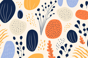 Beautiful abstract pattern background. Good for fashion fabrics, children&rsquo;s clothing, T-shirts, postcards, email header, wallpaper, banner, posters, events, covers, advertising, and more.