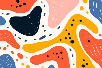 Beautiful abstract pattern background. Good for fashion fabrics, children’s clothing, T-shirts, postcards, email header, wallpaper, banner, posters, events, covers, advertising, and more.