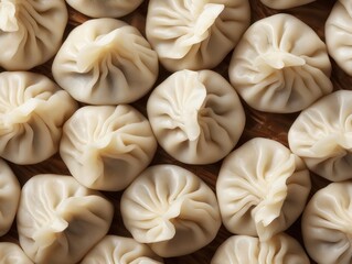 Delicious looking dumplings, a staple of Chinese New Year celebrations.