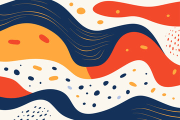 Beautiful abstract seamless pattern background. Good for fashion fabrics, children’s clothing, T-shirts, postcards, email header, wallpaper, banner, posters, events, covers, advertising, and more.