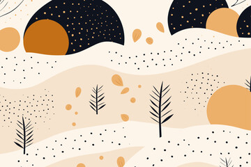 Christmas winter seamless pattern background. Good for fashion fabrics, children’s clothing, T-shirts, postcards, email header, wallpaper, banner, posters, events, covers, advertising, and more.