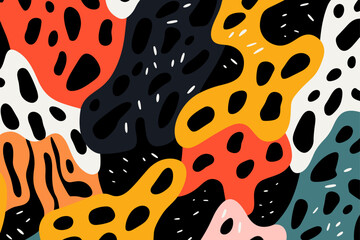 Animal skin seamless pattern background. Good for fashion fabrics, children’s clothing, T-shirts, postcards, email header, wallpaper, banner, posters, events, covers, and more.