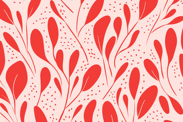 Floral seamless pattern background. Good for fashion fabrics, children’s clothing, T-shirts, postcards, email header, wallpaper, banner, posters, events, covers, advertising, and more.