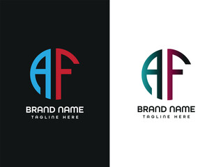 Company logo design. monogram logo design. modern logo design