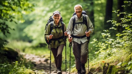 Seniors in Step on Hiking Trails