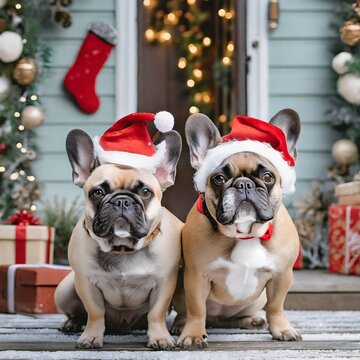 Dogs Christmas