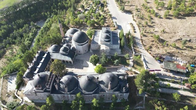 Seyyit Battal Gazi Complex, madrasa, science and soup kitchen sections Eskisehir Turkey