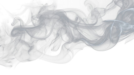 Smoke on the transparent background