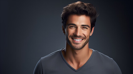 Naklejka premium Professional Male Portrait Photography for Ads