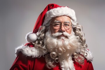 Santa Claus With Christmas Gifs -  Generative Ai